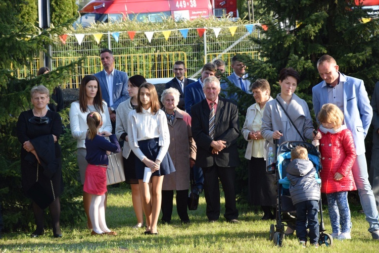 Powitanie ikony MB Częstochowskiej w Topoli Królewskiej