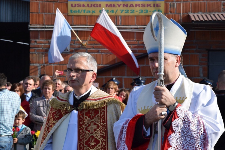 Powitanie ikony MB Częstochowskiej w Topoli Królewskiej