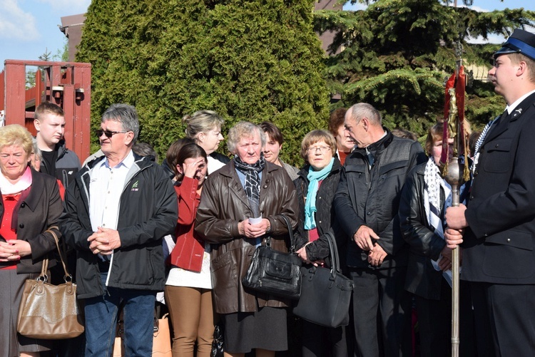 Powitanie ikony MB Częstochowskiej w Topoli Królewskiej