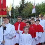 Nabożeństwo Fatimskie w parafii Jezusa Chrystusa Króla Wszechświata w Rawie Maz. 