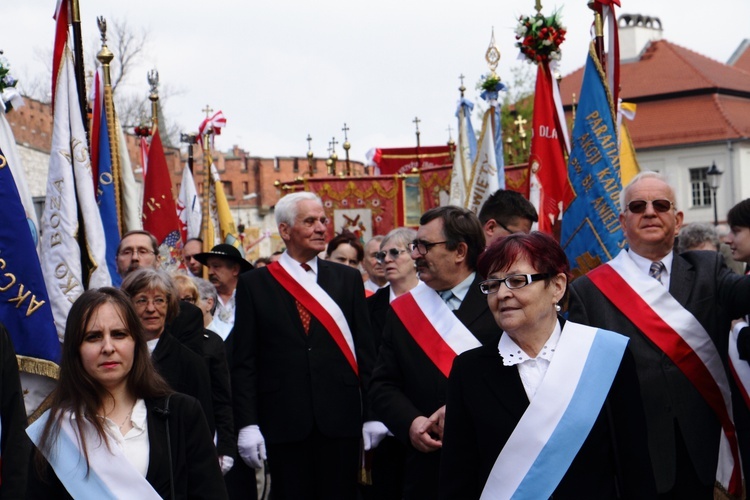 Procesja z Wawelu na Skałkę 2017