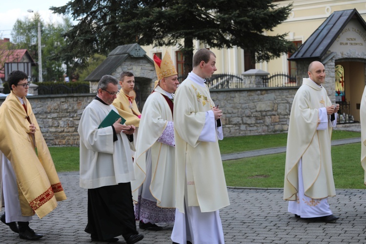 Konsekracja dziewic w bazylice w Hałcnowie