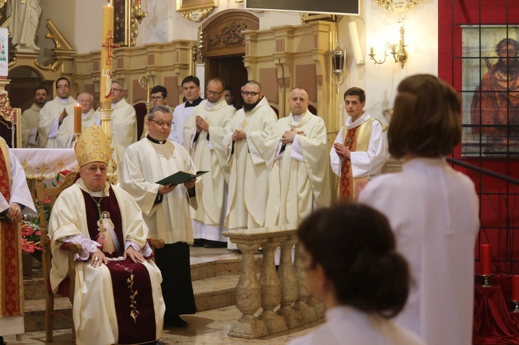 Konsekracja dziewic w bazylice w Hałcnowie