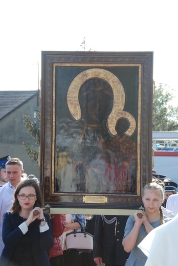 Powitanie ikony MB Częstochowskiej w Siedlcu