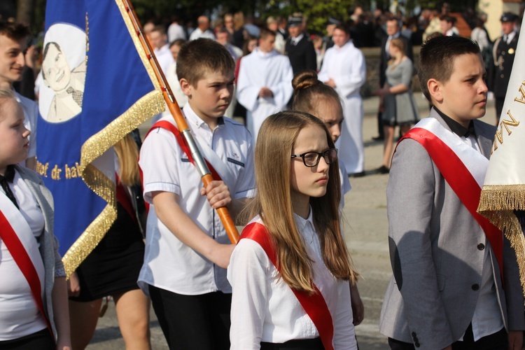 Powitanie ikony MB Częstochowskiej w Siedlcu