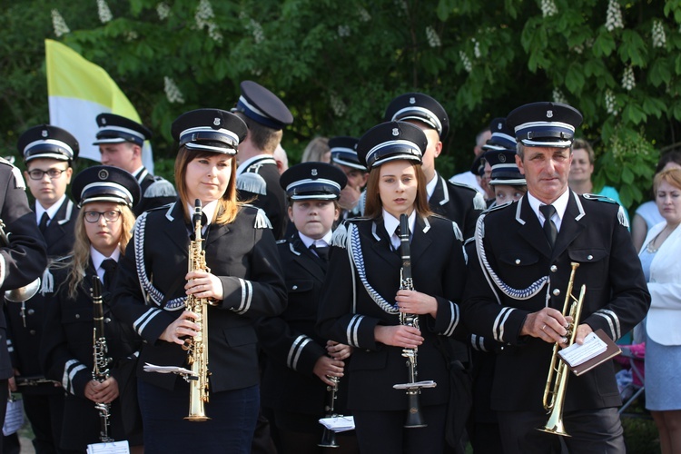 Powitanie ikony MB Częstochowskiej w Siedlcu