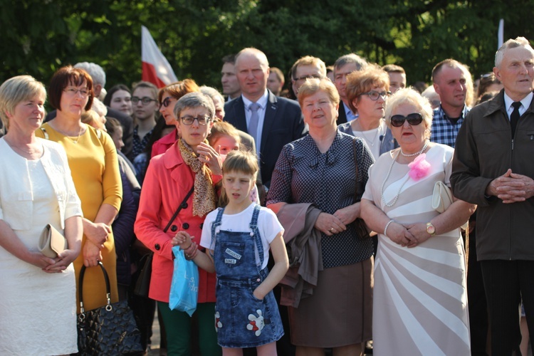 Powitanie ikony MB Częstochowskiej w Siedlcu