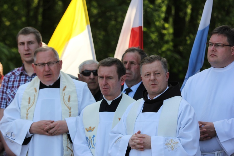 Powitanie ikony MB Częstochowskiej w Siedlcu