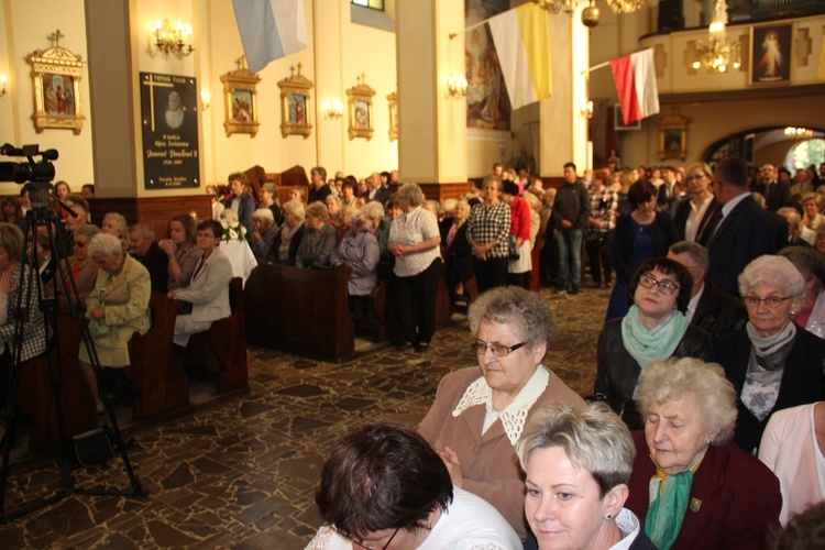 Powitanie ikony MB Częstochowskiej w Siedlcu