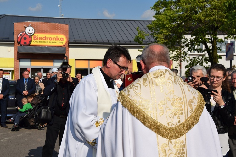 Powitanie ikony MB Częstochowskiej w Grabowie