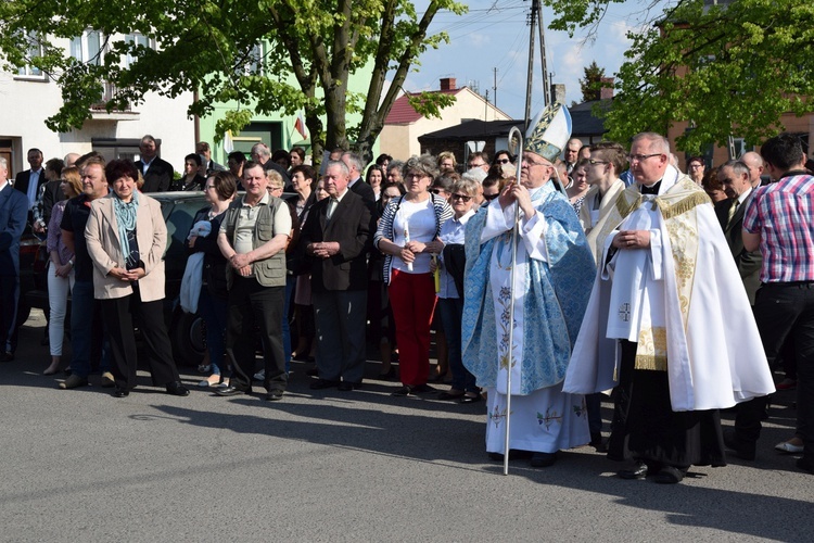 Powitanie ikony MB Częstochowskiej w Grabowie