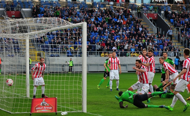 Górnik Łęczna pokonał Cracovię na Arenie Lublin