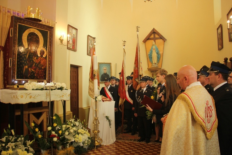 Powitanie ikony MB Częstochowskiej w Błoniu