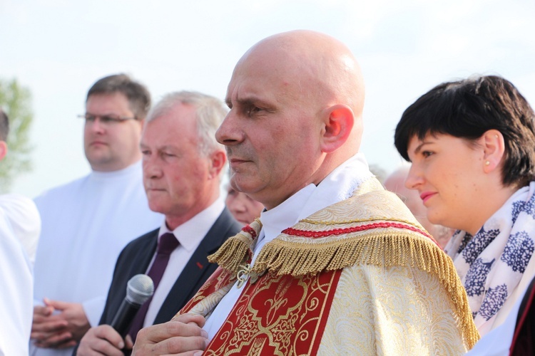 Powitanie ikony MB Częstochowskiej w Błoniu