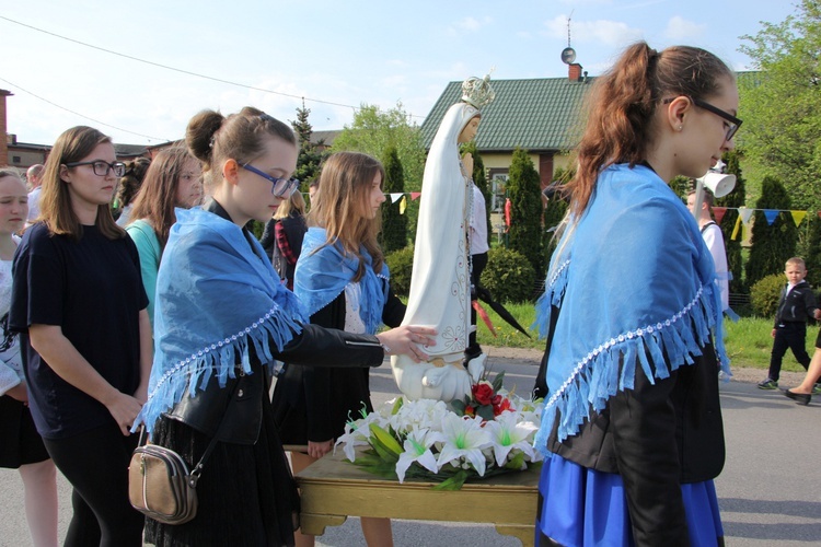 Powitanie ikony MB Częstochowskiej w Błoniu