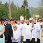 Powitanie ikony MB Częstochowskiej w Błoniu