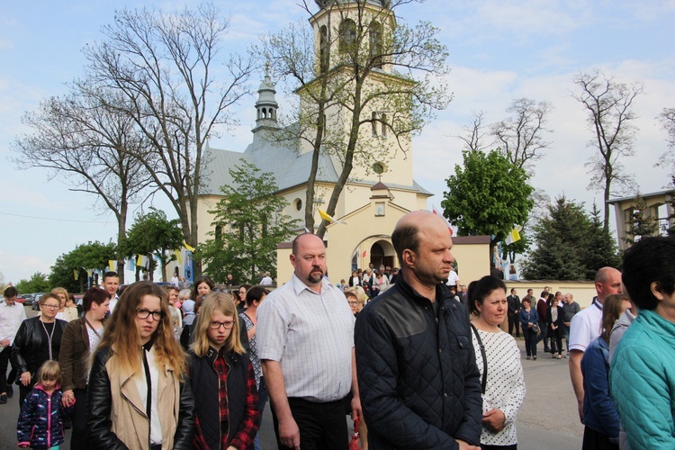 Powitanie ikony MB Częstochowskiej w Błoniu