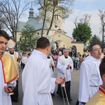 Powitanie ikony MB Częstochowskiej w Błoniu