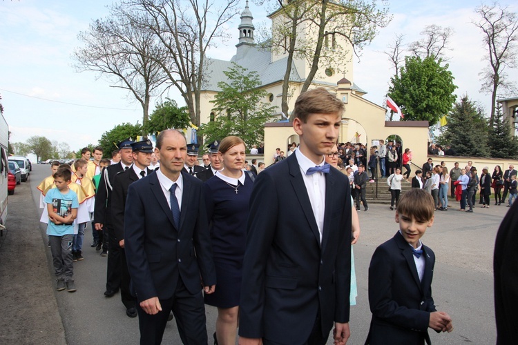 Powitanie ikony MB Częstochowskiej w Błoniu