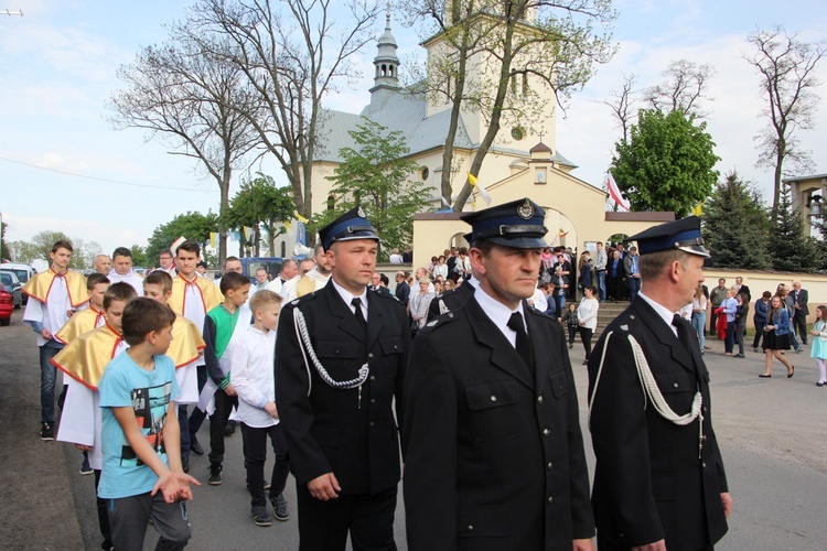 Powitanie ikony MB Częstochowskiej w Błoniu