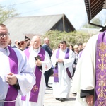 Pogrzeb śp. ks. kan. Borysa Kroczka na Trzycatku