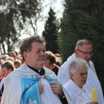 Powitanie ikony MB Częstochowskiej w Leźnicy Małej