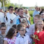 Powitanie ikony MB Częstochowskiej w Leźnicy Małej