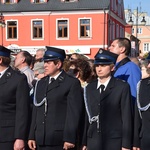 Powitanie ikony MB Częstochowskiej w parafii św. Andrzeja Apostoła w Łęczycy