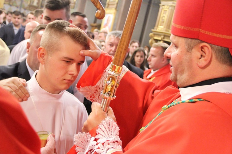 Bierzmowanie w Szczucinie