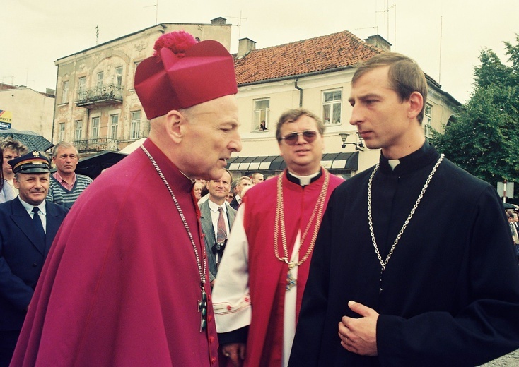 Nawiedzenie figury MB Fatimskiej w Płocku w 1996 r.