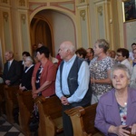 Powitanie ikony MB Częstochowskiej w parafii Niepokalanego Poczęcia NMP w Łęczycy