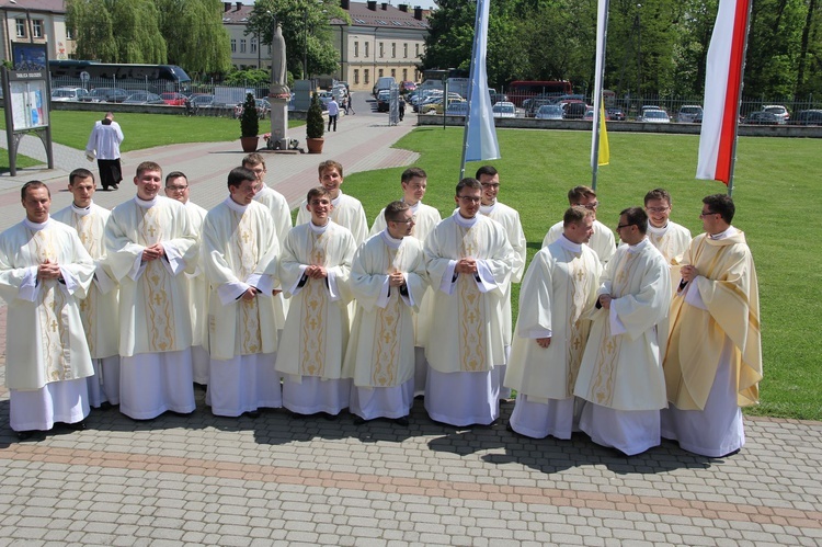 Święcenia diakonatu w Dąbrowie Tarnowskiej