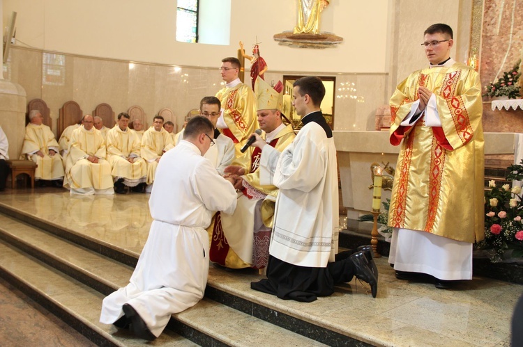 Święcenia diakonatu w Dąbrowie Tarnowskiej