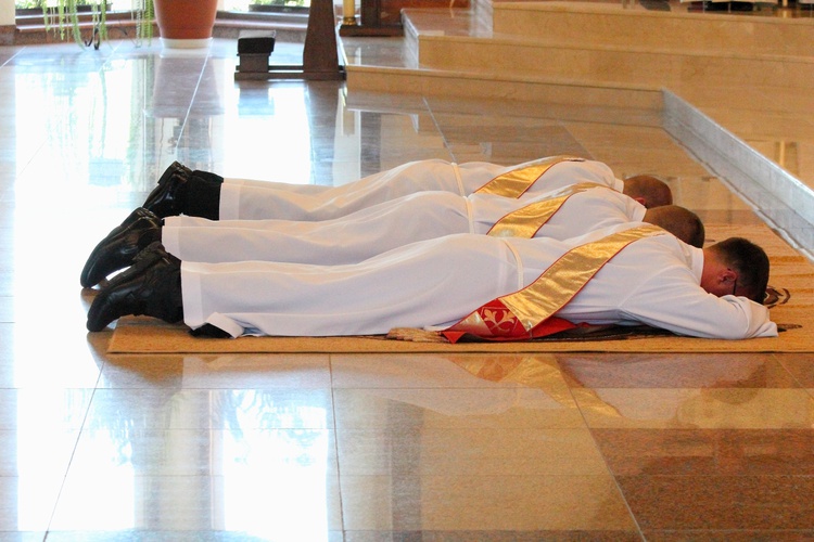 Święcenia prezbiteratu u franciszkanów w Ostródzie