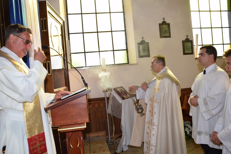 Powitanie ikony MB Częstochowskiej w Leśmierzu