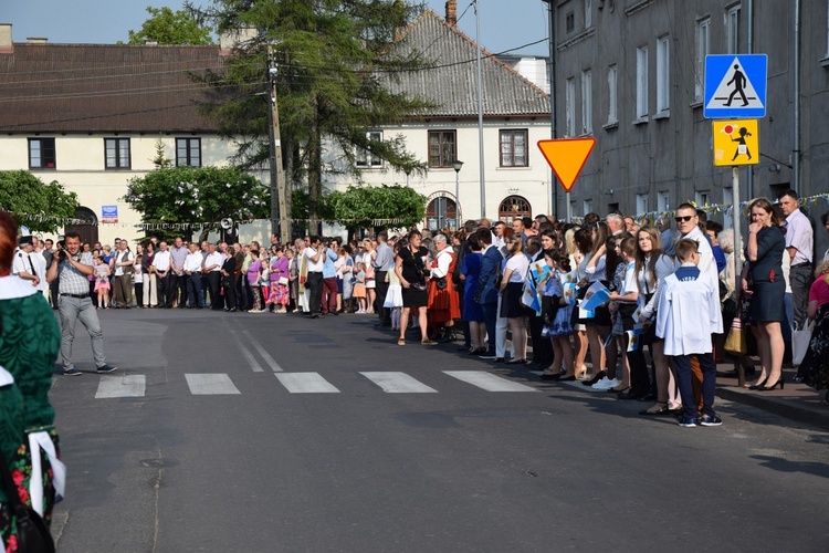 Powitanie ikony MB Częstochowskiej w Leśmierzu