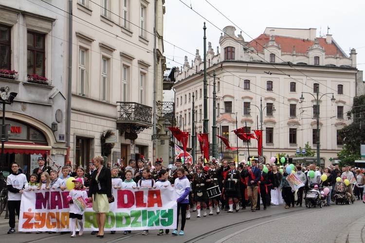 V Marsz dla Życia i Rodziny w Krakowie