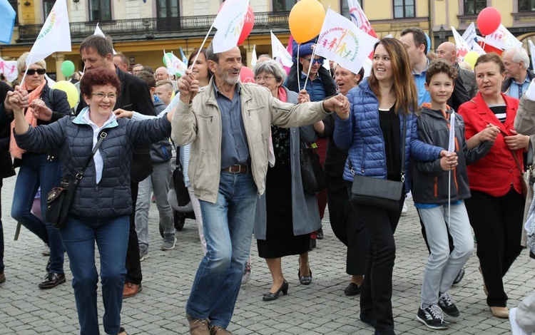 5. Chrześcijański Marsz dla Życia i Rodziny w Cieszynie cz. 1