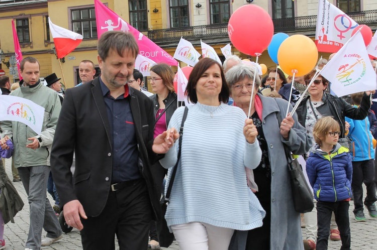 5. Chrześcijański Marsz dla Życia i Rodziny w Cieszynie cz. 1