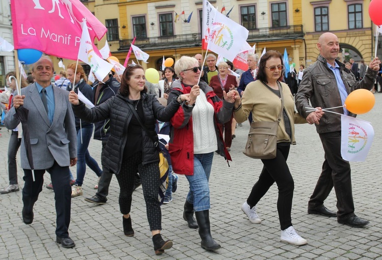 5. Chrześcijański Marsz dla Życia i Rodziny w Cieszynie cz. 1