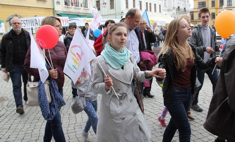 5. Chrześcijański Marsz dla Życia i Rodziny w Cieszynie cz. 1