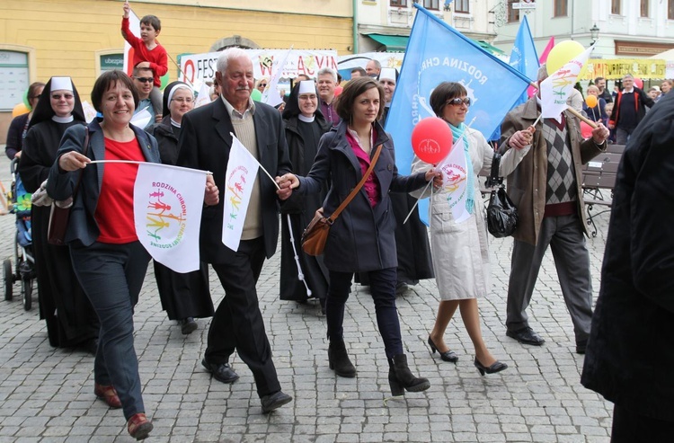 5. Chrześcijański Marsz dla Życia i Rodziny w Cieszynie cz. 1