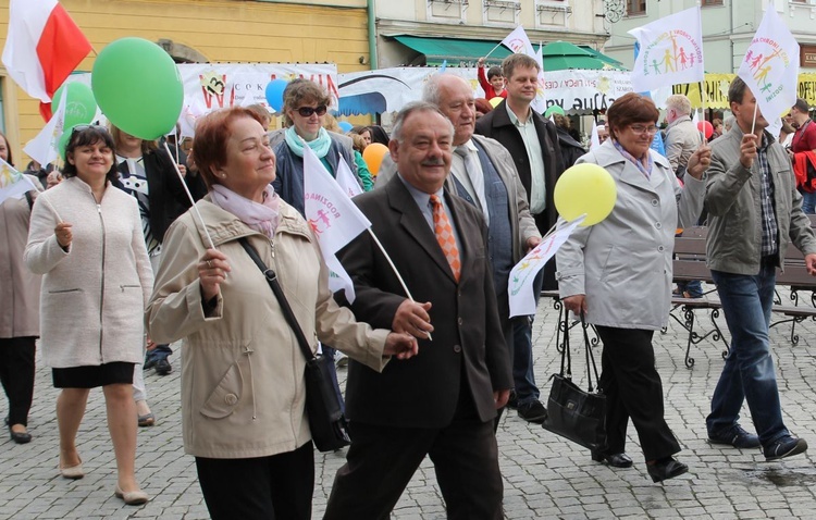 5. Chrześcijański Marsz dla Życia i Rodziny w Cieszynie cz. 1