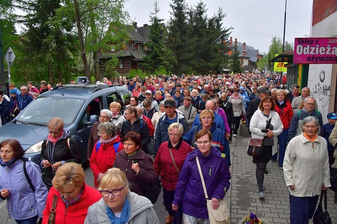 Procesja fatimska w Zakopanem 