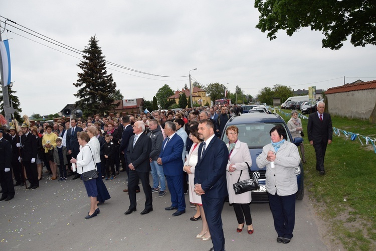 Powitanie ikony MB Częstochowskiej w Tumie