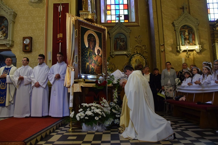 Powitanie ikony MB Częstochowskiej w Górze św. Małgorzaty