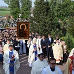 Powitanie ikony MB Częstochowskiej w Górze św. Małgorzaty