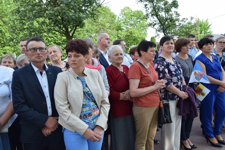 Powitanie ikony MB Częstochowskiej w Górze św. Małgorzaty