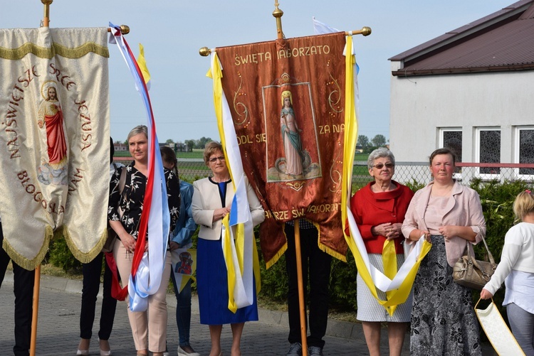 Powitanie ikony MB Częstochowskiej w Górze św. Małgorzaty