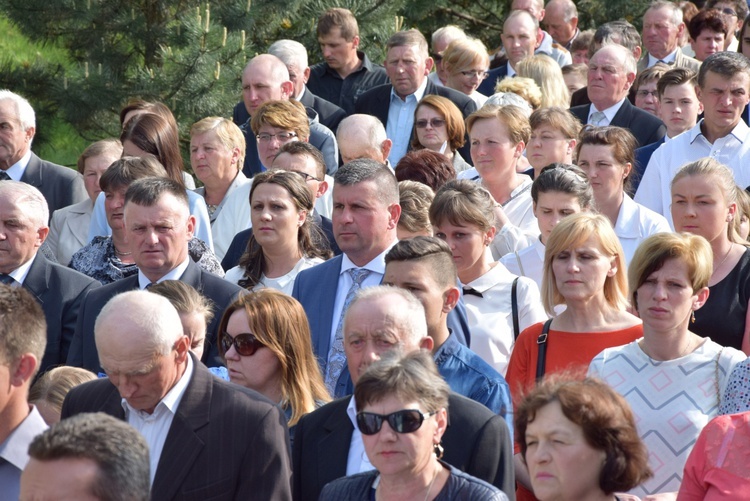 Powitanie ikony MB Częstochowskiej w Górze św. Małgorzaty